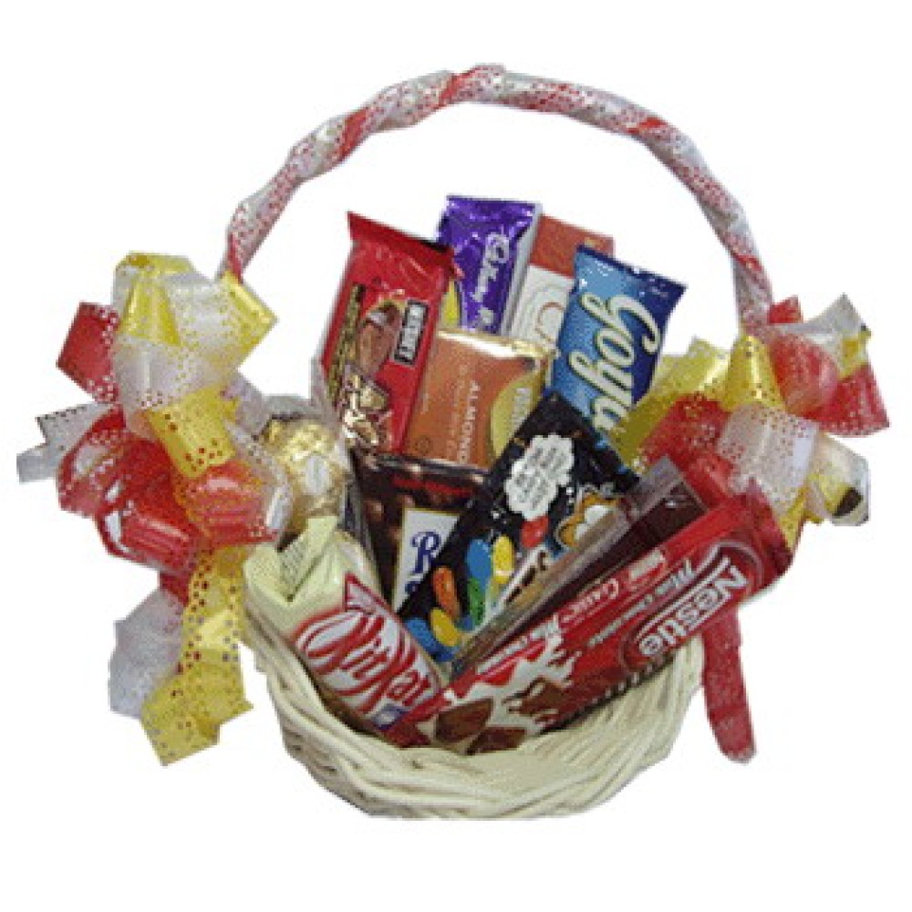 Assorted Chocolate Lover Basket