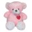 Pink Bear with Ribbon & Heart