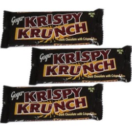 Goya: 3pcs Krispy Krunch Dark Chocolate w/ Crisped Rice 