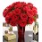  2 Dozen Red Roses in a Vase with box of chocolate.