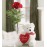 Single rose with bear