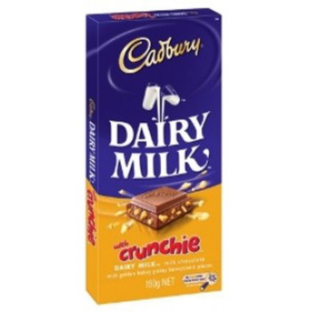 Cadbury Dairy Milk with Crunchie 