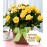 Potted Yellow Rose