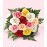 One Dozen Multi Colored Roses