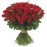 101 pcs Long Stemmed Fresh Cut Deep Red Roses