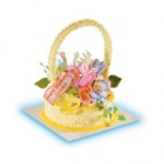 Basket of Flower Cake