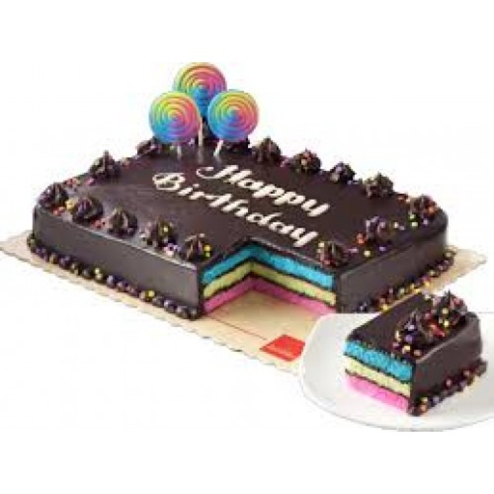 RAINBOW DEDICATION CAKE BY RED RIBBON