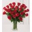 24 Long Stem Premium Rose Vase