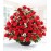 4 Dozen  Red Roses In Basket