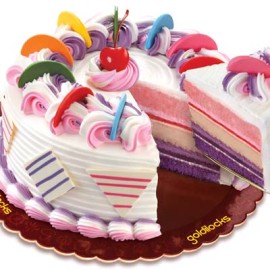 Rainbow Cake by Goldilocks