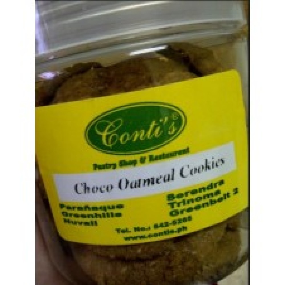 Choco Oatmeal Cookies by Contis Cake