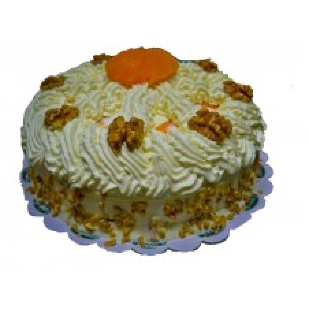 Peach Walnut Torte by Contis Cake