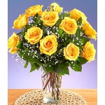 1 Dozen Yellow Roses