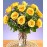 1 Dozen Yellow Roses