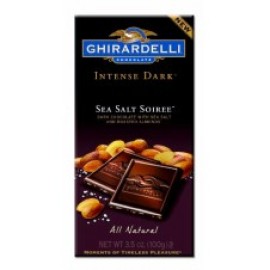 Ghirardelli Chocolate Intense Dark Sea Salt Soiree 100g