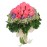 12 Peach Roses  Handbouquet