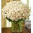 100 Premium White Roses 