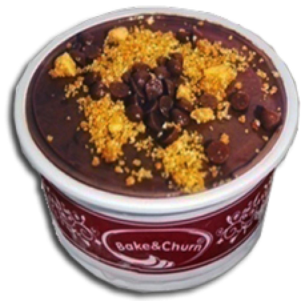 Coffee Toffee Crumble by Bake & Churn