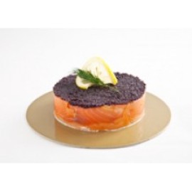 Smoke Salmon and Caviar by Bizu Patisserie