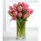 Pink Prelude Tulip Bouquet - 12 Stems